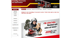 Desktop Screenshot of feuerwehr.kamen.de